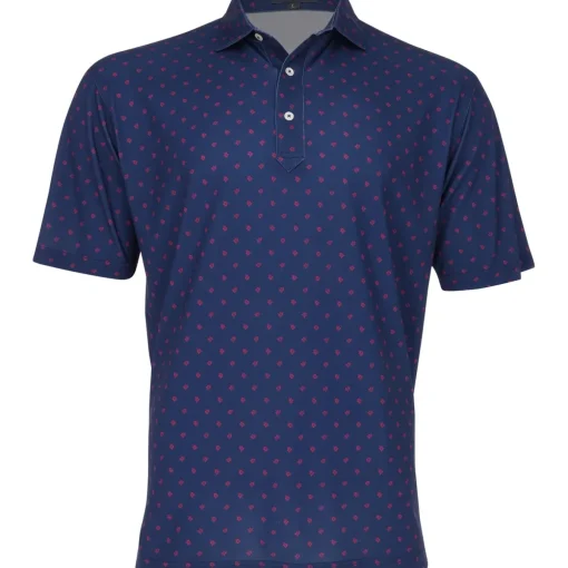 Turtleson Men's Short Sleeve Shirt Polo Short Sleeve Golf Apparel