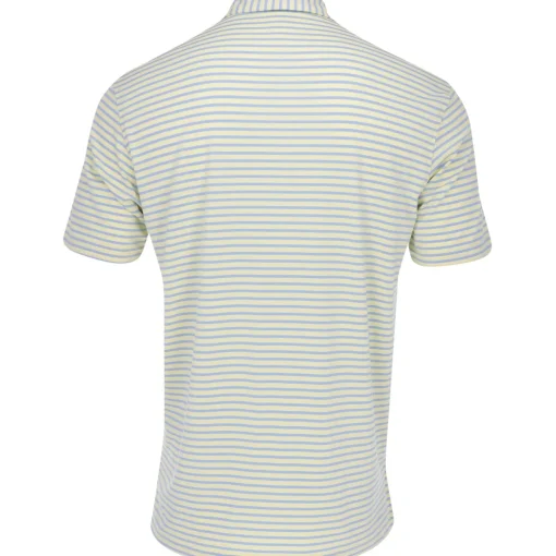 Turtleson Miller Stripe Performance Shirt Polo Short Sleeve Golf Apparel