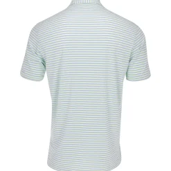 Turtleson Miller Stripe Performance Shirt Polo Short Sleeve Golf Apparel