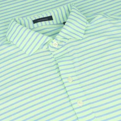 Turtleson Miller Stripe Performance Shirt Polo Short Sleeve Golf Apparel