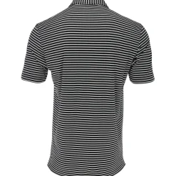 Turtleson Miller Stripe Performance Shirt Polo Short Sleeve Golf Apparel