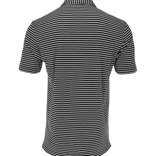Turtleson Miller Stripe Performance Shirt Polo Short Sleeve Golf Apparel