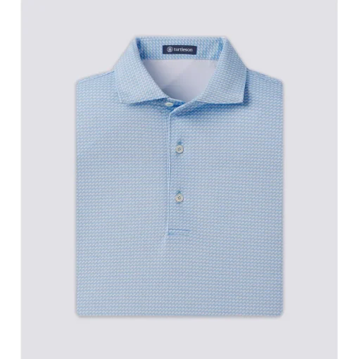 Turtleson Neil Pique Performance Shirt Polo Short Sleeve Golf Apparel