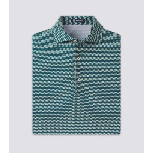 Turtleson Neil Pique Performance Shirt Polo Short Sleeve Golf Apparel