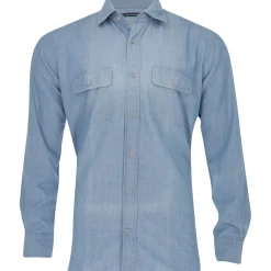 Turtleson Owen Chambray Work Shirt Dress Golf Apparel