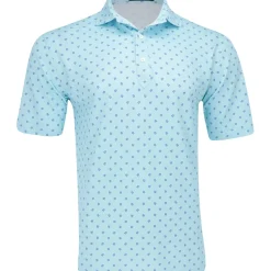 Turtleson Painted Turtle Performance Pique Shirt Polo Short Sleeve Golf Apparel