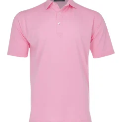 Turtleson Palmer Solid Performance Shirt Polo Short Sleeve Golf Apparel