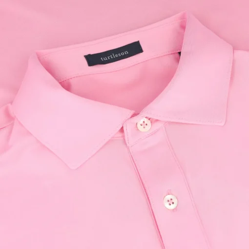Turtleson Palmer Solid Performance Shirt Polo Short Sleeve Golf Apparel