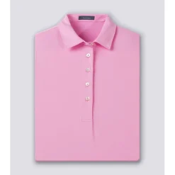Turtleson Payton Solid Performance Shirt Polo Short Sleeve Golf Apparel