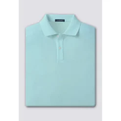 Turtleson Pierce Cotton Performance Shirt Polo Short Sleeve Golf Apparel