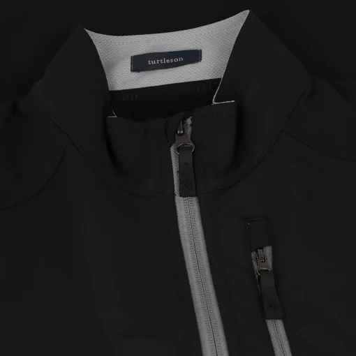 Turtleson Riggs Water Resistant Full-Zip Outerwear Jacket Golf Apparel