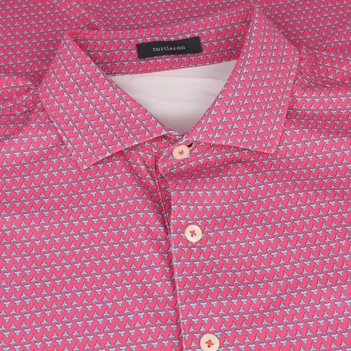 Turtleson Ripster Performance Shirt Polo Short Sleeve Golf Apparel