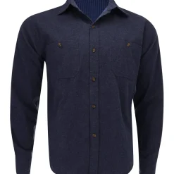 Turtleson Rives Lined Flannel Shirt Polo Long Sleeve Golf Apparel