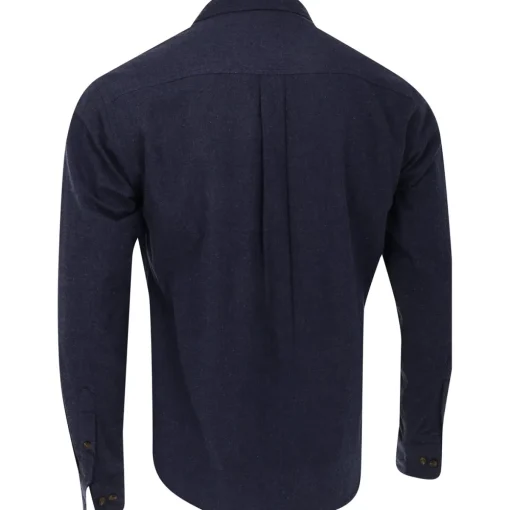 Turtleson Rives Lined Flannel Shirt Polo Long Sleeve Golf Apparel