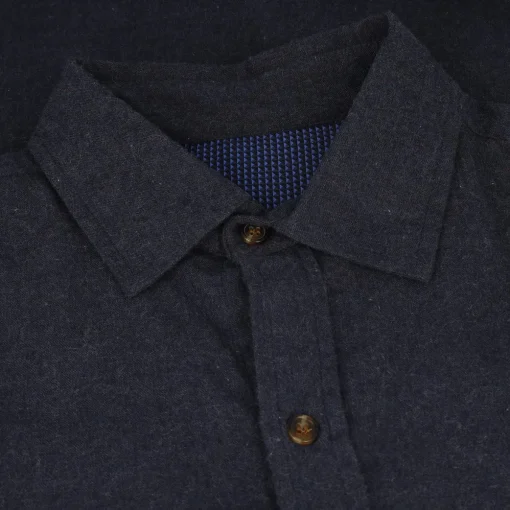 Turtleson Rives Lined Flannel Shirt Polo Long Sleeve Golf Apparel