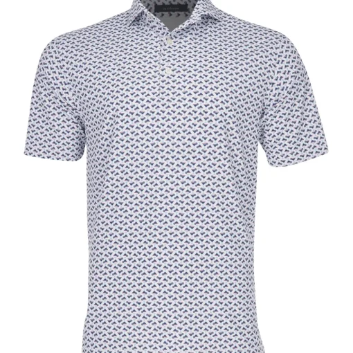 Turtleson Rocky Performance Shirt Polo Short Sleeve Golf Apparel