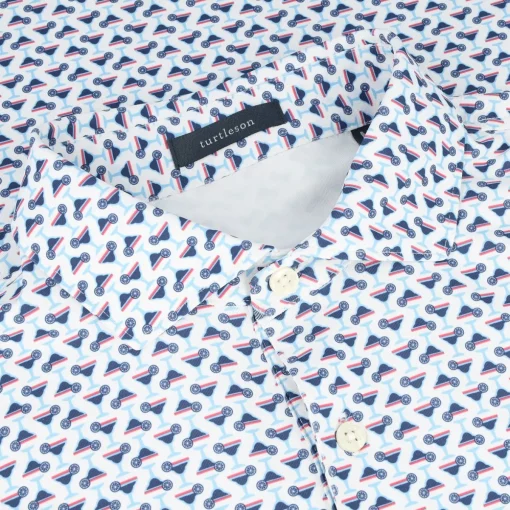 Turtleson Rocky Performance Shirt Polo Short Sleeve Golf Apparel