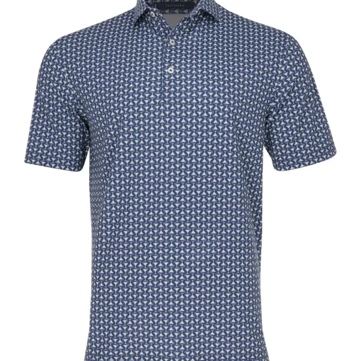 Turtleson Rocky Performance Shirt Polo Short Sleeve Golf Apparel