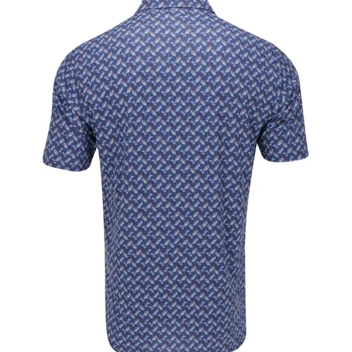 Turtleson Rollins Performance Shirt Polo Short Sleeve Golf Apparel