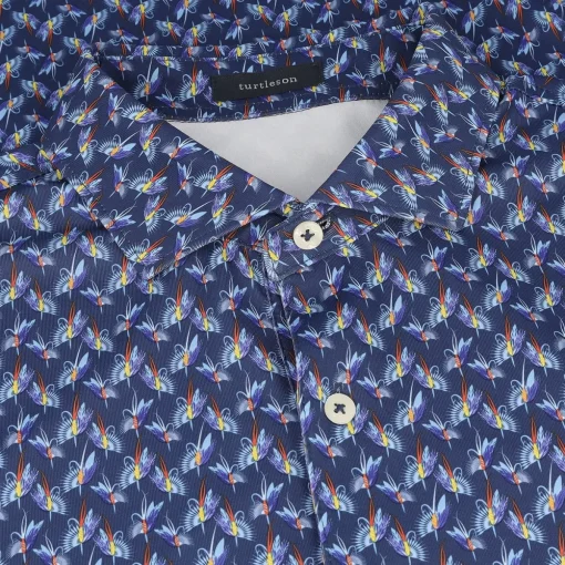 Turtleson Rollins Performance Shirt Polo Short Sleeve Golf Apparel