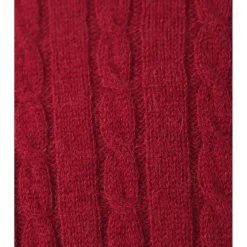 Turtleson Roy Cable Knit Sweater Crew Golf Apparel