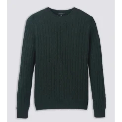Turtleson Roy Cable Knit Sweater Crew Golf Apparel