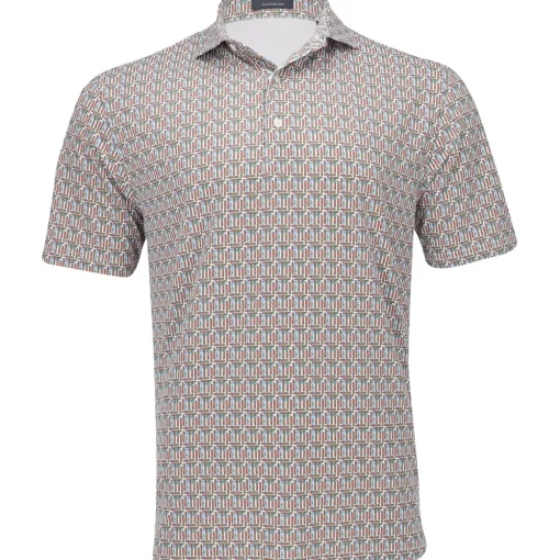 Turtleson Stogie Performance Shirt Polo Short Sleeve Golf Apparel