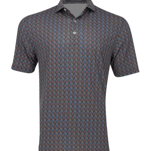 Turtleson Stogie Performance Shirt Polo Short Sleeve Golf Apparel