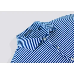 Turtleson Tanner Stripe Performance Shirt Polo Short Sleeve Golf Apparel