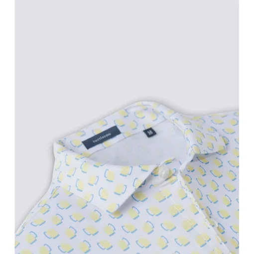 Turtleson Tap Performance Shirt Polo Short Sleeve Golf Apparel