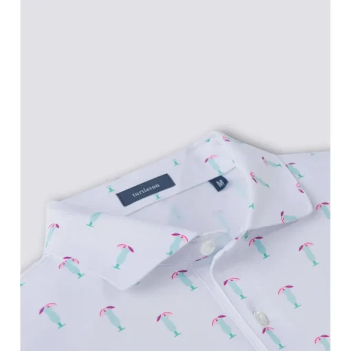 Turtleson Tipp Performance Shirt Polo Short Sleeve Golf Apparel