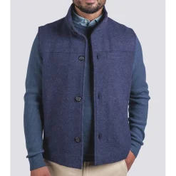Turtleson Townsend Felted Wool Outerwear Vest Golf Apparel