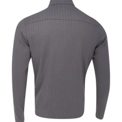 Turtleson Troy Herringbone 1/4 Snap Outerwear Pullover Golf Apparel