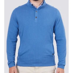 Turtleson Troy Herringbone 1/4 Snap Outerwear Pullover Golf Apparel