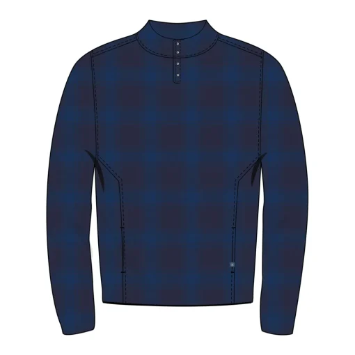Turtleson Tucker 1/4 Button Outerwear Pullover Golf Apparel