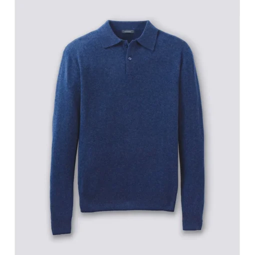 Turtleson Wade 2-Button Cashmere Sweater Pullover Golf Apparel
