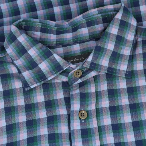 Turtleson Walter Plaid Shirt Dress Golf Apparel