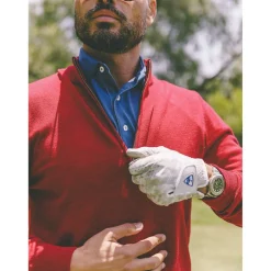 Turtleson Wynn Performance 1/4 Zip Outerwear Pullover Golf Apparel