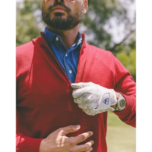 Turtleson Wynn Performance 1/4 Zip Outerwear Pullover Golf Apparel