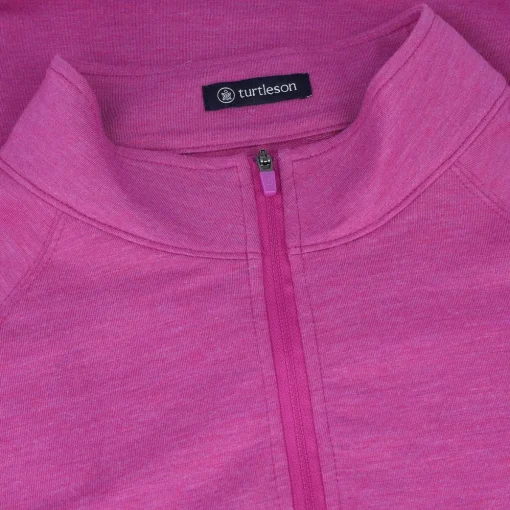 Turtleson Wynn Performance 1/4 Zip Outerwear Pullover Golf Apparel