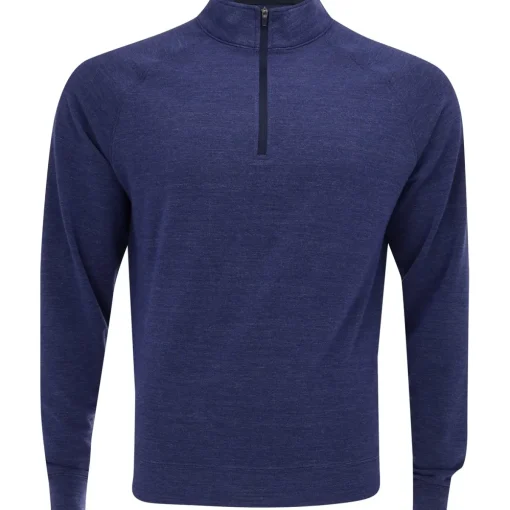 Turtleson Wynn Performance 1/4 Zip Outerwear Pullover Golf Apparel