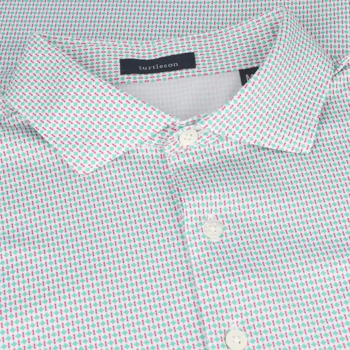 Turtleson Xander Performance Shirt Polo Short Sleeve Golf Apparel
