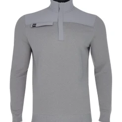 Under Armour Bermuda Sweater Fleece 1/4 Zip Outerwear Pullover Golf Apparel