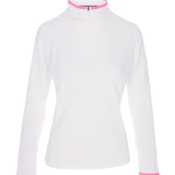 Under Armour Girls T2 Green 1/4 Zip Outerwear Pullover Golf Apparel