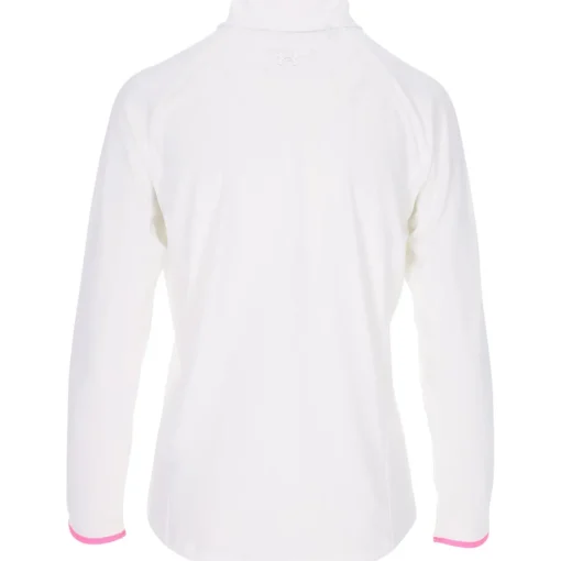Under Armour Girls T2 Green 1/4 Zip Outerwear Pullover Golf Apparel