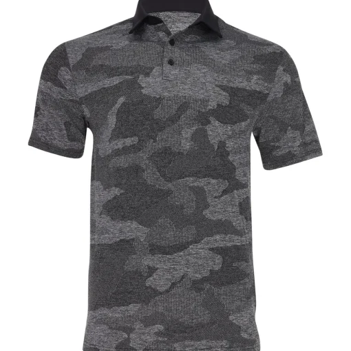Under Armour Playoff 2.0 Bandit Camo Shirt Polo Short Sleeve Golf Apparel