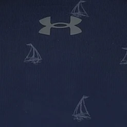 Under Armour Playoff 3.0 Boats Print Shirt Polo Short Sleeve Golf Apparel