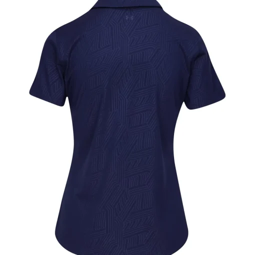 Under Armour Playoff 3.0 Grooves Emboss Shirt Polo Short Sleeve Golf Apparel