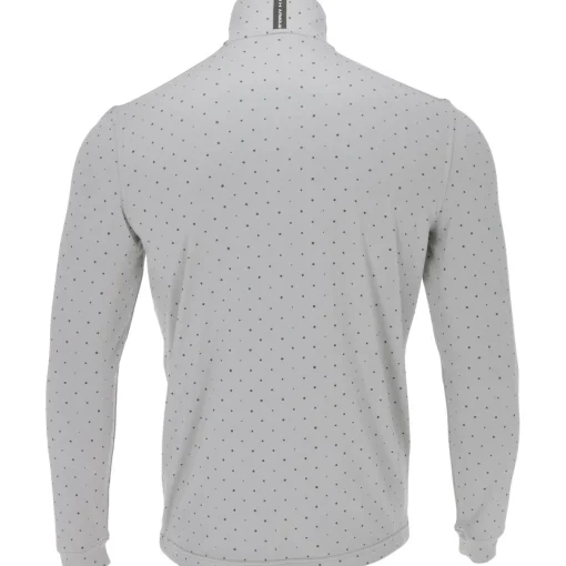Under Armour Playoff Geo Print 1/4 Zip Outerwear Pullover Golf Apparel