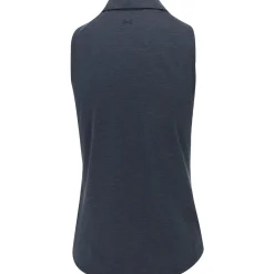 Under Armour Playoff Heather Sleeveless Shirt Polo Short Sleeve Golf Apparel